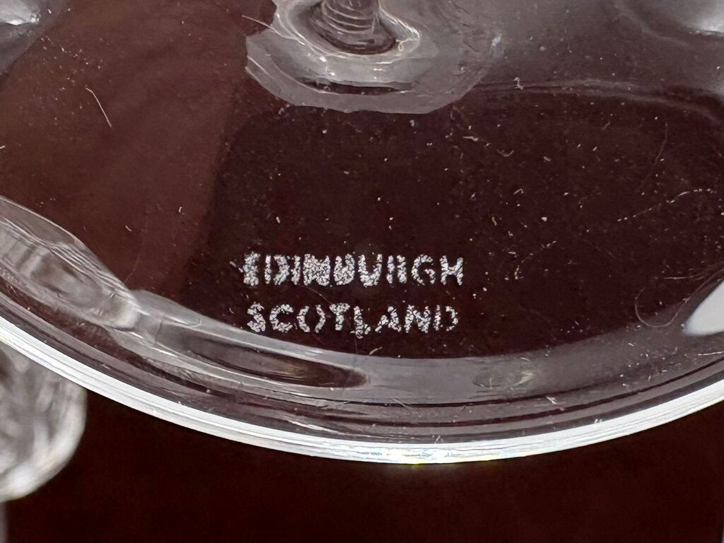 Edinburgh Crystal Wine Glass 7.6" 10oz