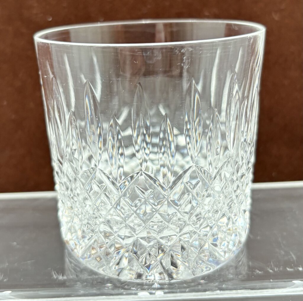 Stuart Crystal Manhattan Old Fashioned Glass 3.5"