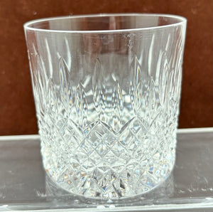 Stuart Crystal Manhattan Old Fashioned Glass 3.5"