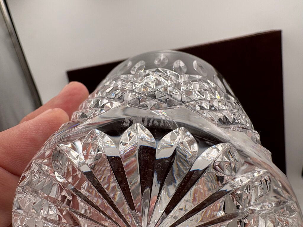 Stuart Crystal Manhattan Old Fashioned Glass 3.5"