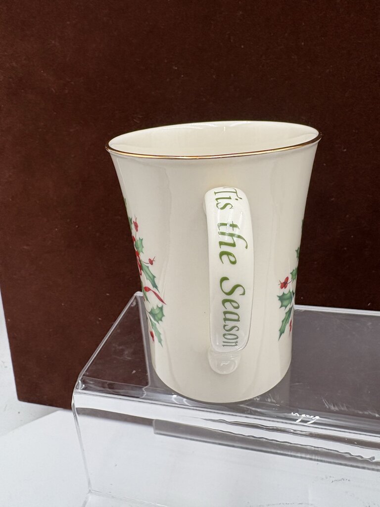 Lenox Holiday American by Design "Tis The Season" Mugs 14oz (PAIR)