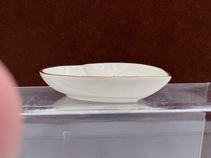 Lenox Holiday American by Design Gold Trim "Heart" Candy Dish