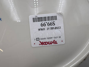 Lenox Holiday Dimensions Collection Gold Trim Holly Leaf Oval Platter 13.8"