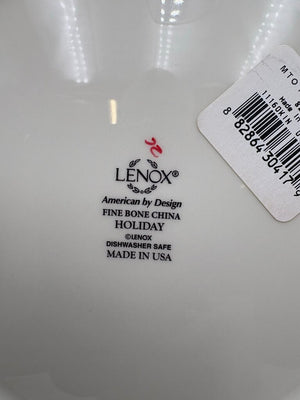 Lenox Holiday American by Design Gold Trim Salad Plate 8.25"