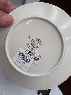 Lenox Holiday American by Design Gold Trim B&B Plate 6.3"
