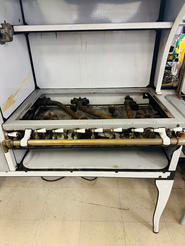 Vintage A-B Battle Creek Gas Stove & Oven 53x24x61