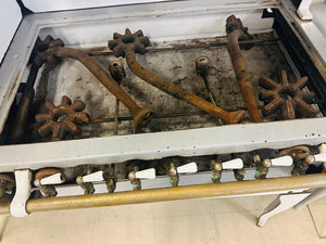 Vintage A-B Battle Creek Gas Stove & Oven 53x24x61