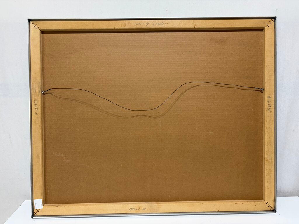 Mori Shizume St. Etienne du Mont Cathedral Paris 1969 Japanese Ink on Paper Original Drawing Rare