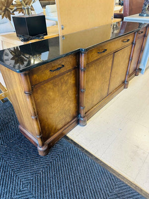 Marble Top Sideboard / Buffet 80x16x30