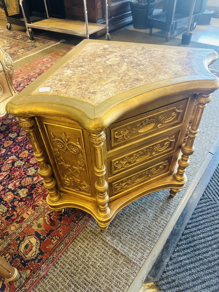 Italian Rococo Style Cabinet 31x25x26