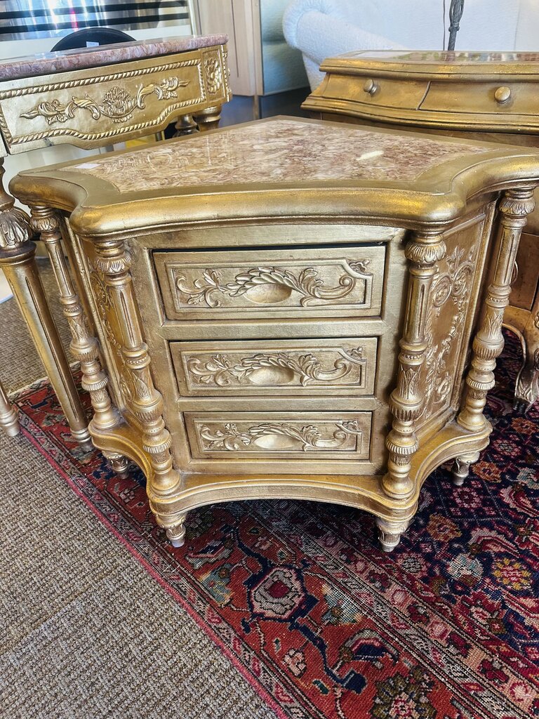 Italian Rococo Style Cabinet 31x25x26