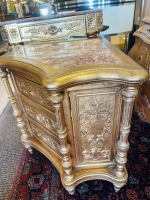 Italian Rococo Style Cabinet 31x25x26