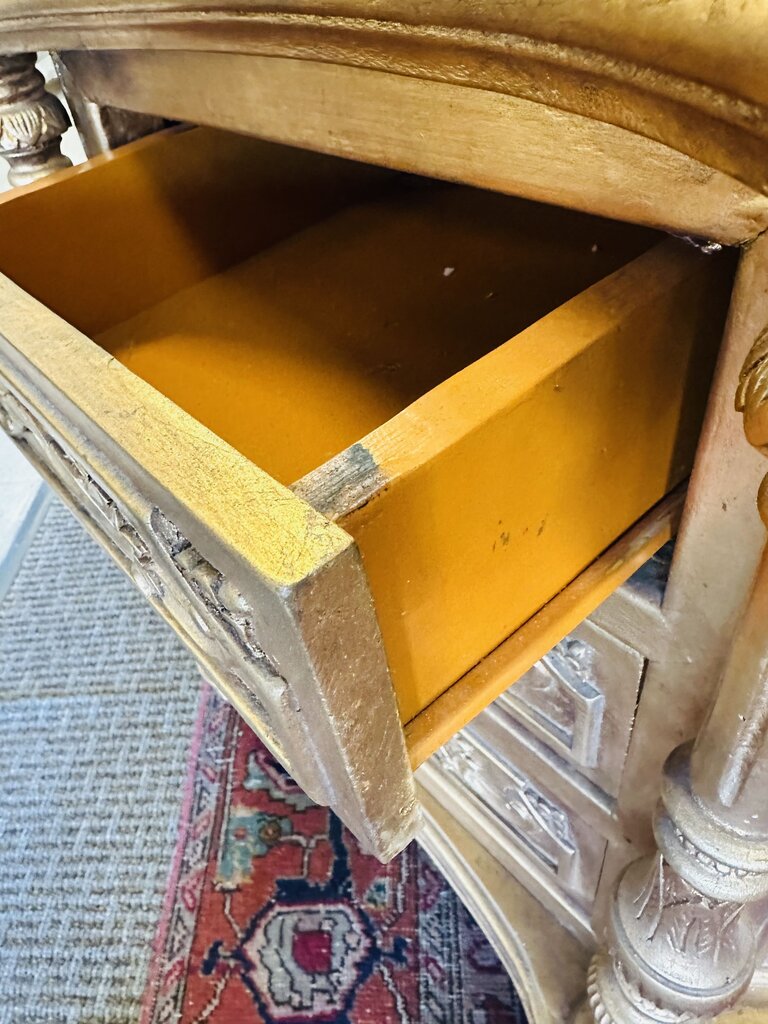 Italian Rococo Style Cabinet 31x25x26