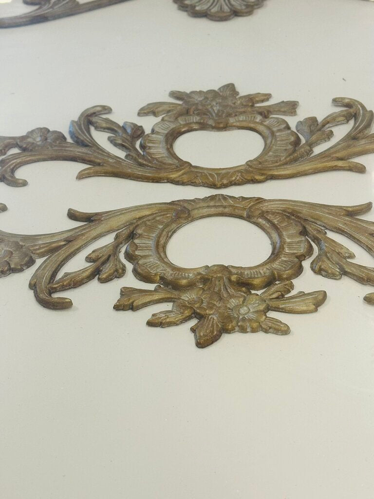 Italian Baroque Style Gilt Coffee Table 36x36x18
