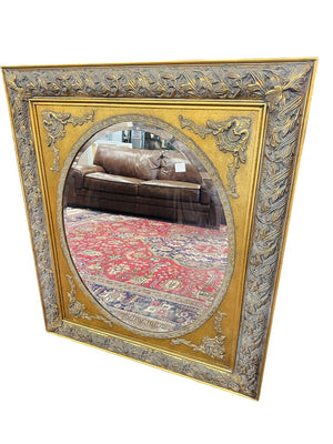Ornate Gilt Mirror 38x44