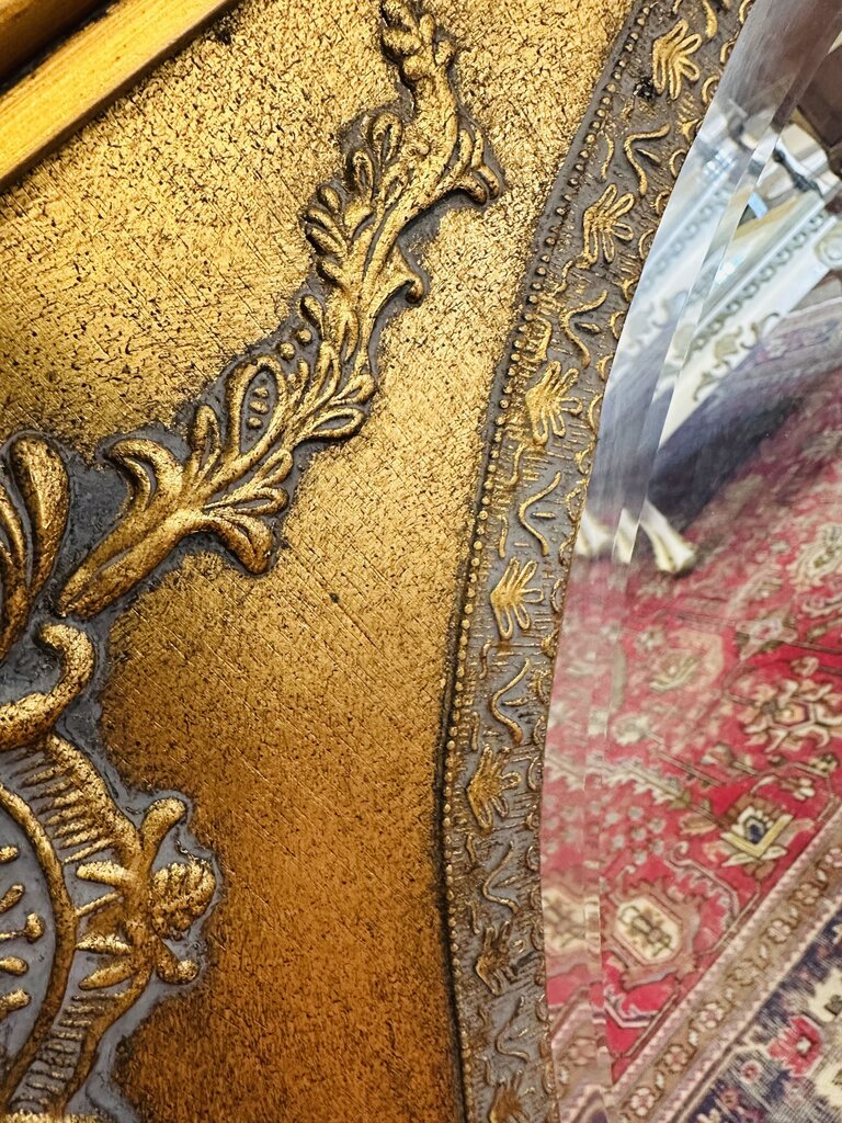Ornate Gilt Mirror 38x44
