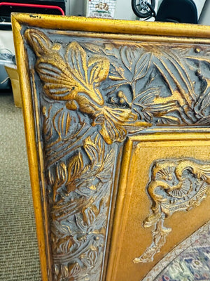Ornate Gilt Mirror 38x44