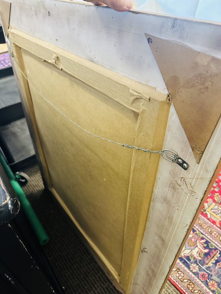 Ornate Gilt Mirror 38x44