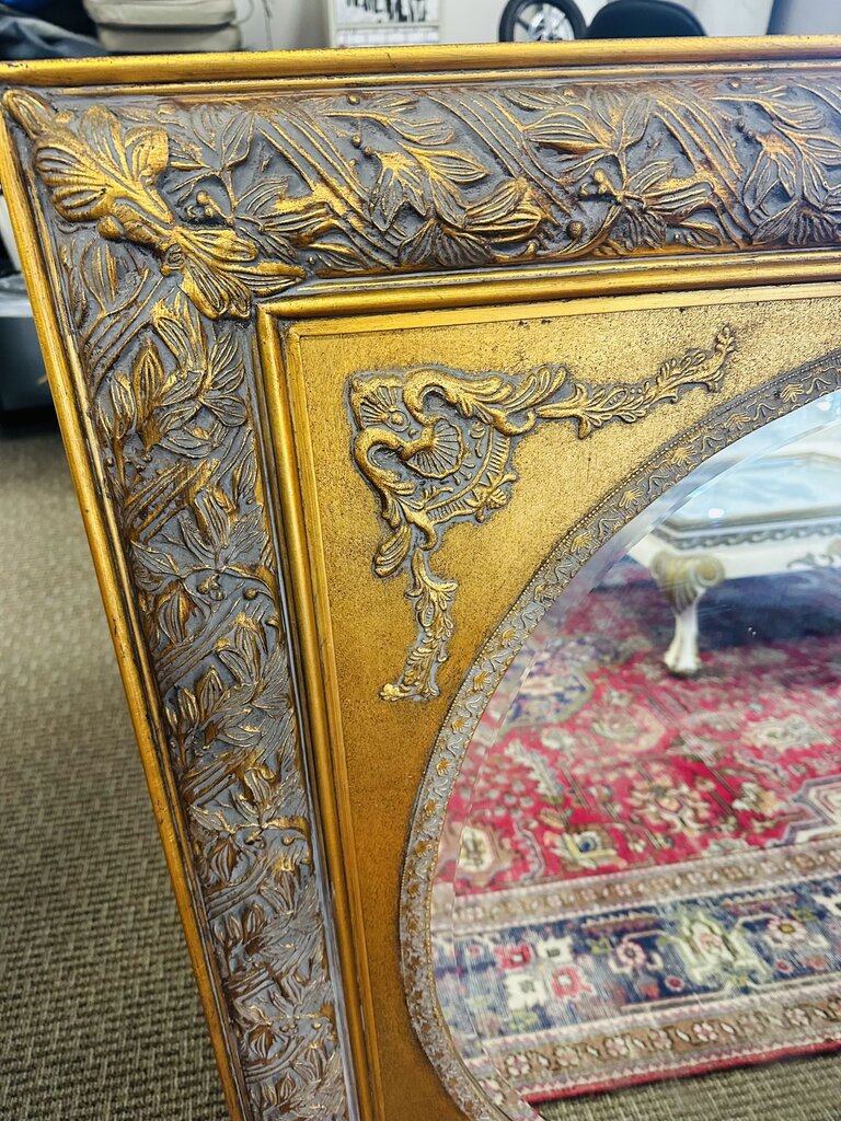Ornate Gilt Mirror 38x44