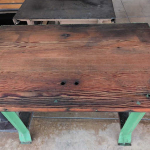 Green Metal Work Bench 48x34x30