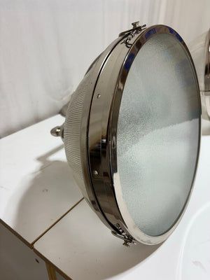 Clemson Classic Style Double Chrome Industrial Pendant Lamp