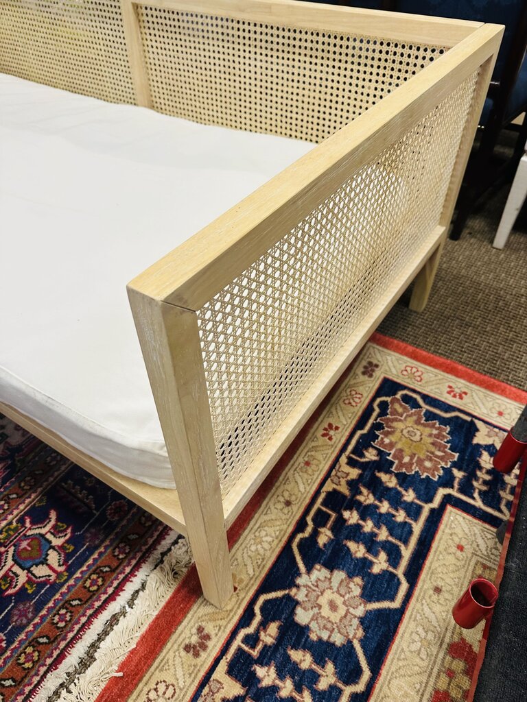 CB 2 Boho Rattan Daybed 78x40x28