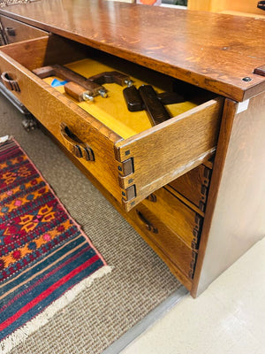 Oak Custom Bureau / Dresser 20x70x34