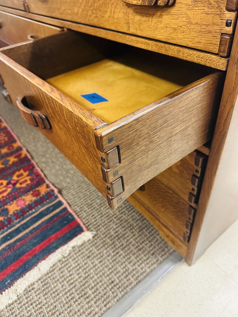 Oak Custom Bureau / Dresser 20x70x34