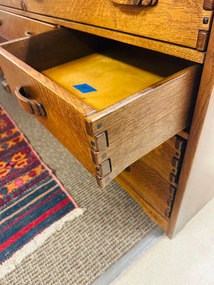 Oak Custom Bureau / Dresser 20x70x34