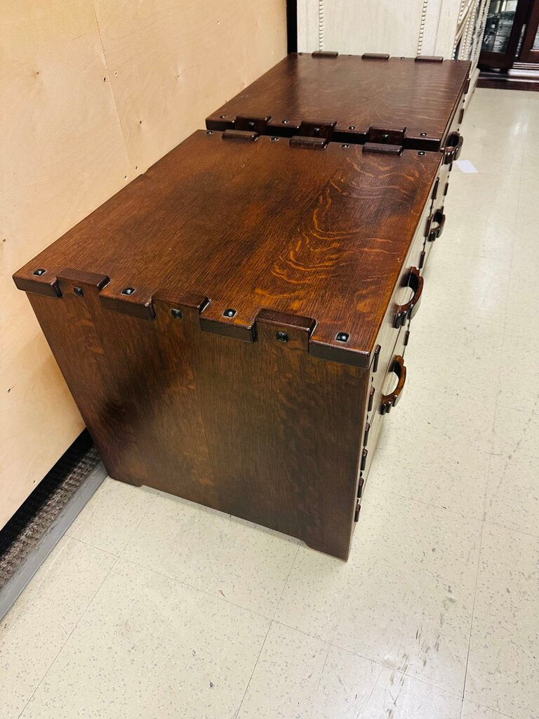 Custom Oak Nightstands (pair) 20x22x26