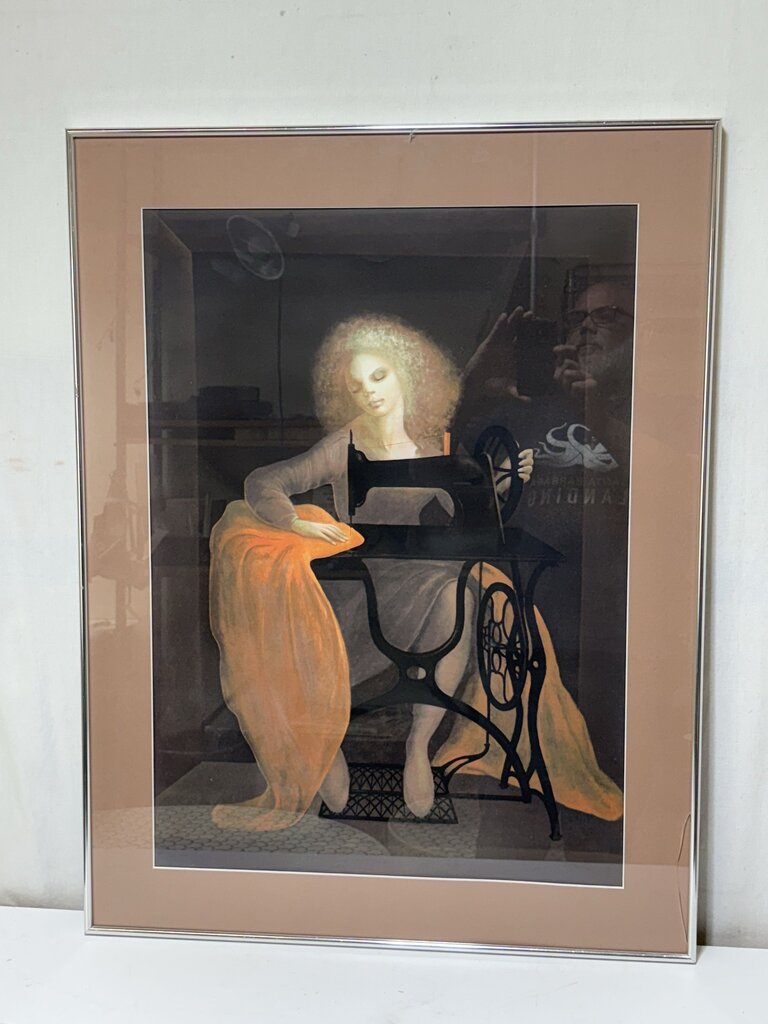 Leonor Fini " La Machine a Coudre" 1978 Serigraph 31/250 Signed