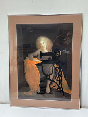 Leonor Fini " La Machine a Coudre" 1978 Serigraph 31/250 Signed