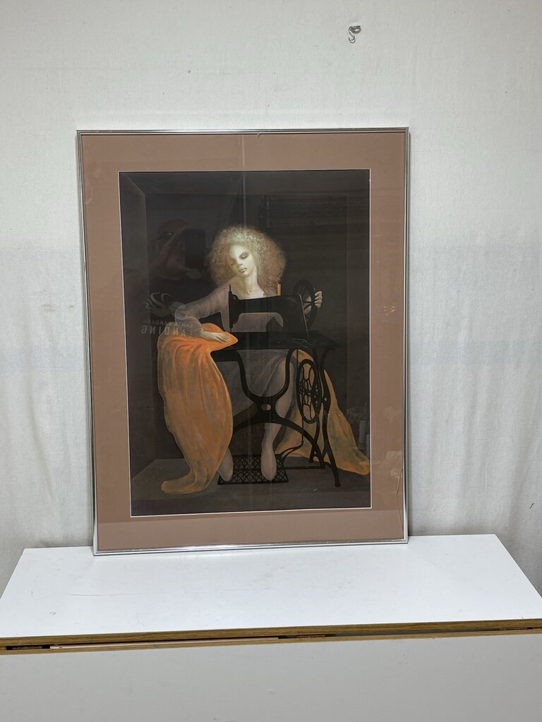 Leonor Fini " La Machine a Coudre" 1978 Serigraph 31/250 Signed