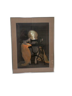 Leonor Fini " La Machine a Coudre" 1978 Serigraph 31/250 Signed by Miss Daisy's Consignment & Auction House