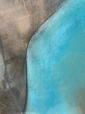 Patricia Cajiga "Nude Back" Original Pastel Drawing Signed