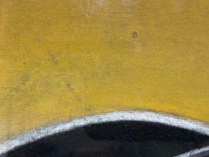 Patricia Cajiga "Torso" Original Pastel Drawing Signed