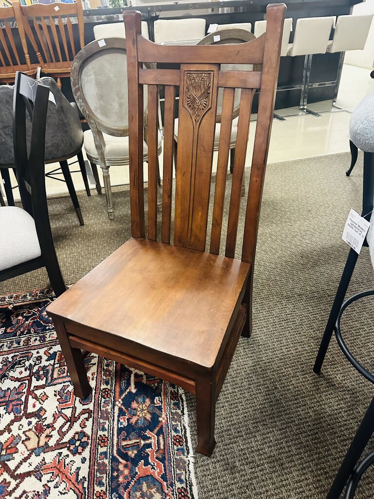 Mission Style Dining Set (table + 6 chairs) 66x42x29