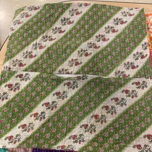 Kantha Handstitched Throw Pillow Cover 22x22 (Each $10)