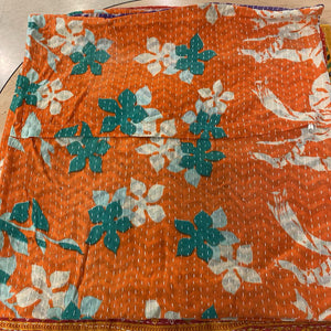 Kantha Handstitched Throw Pillow Cover 22x22 (Each $10)