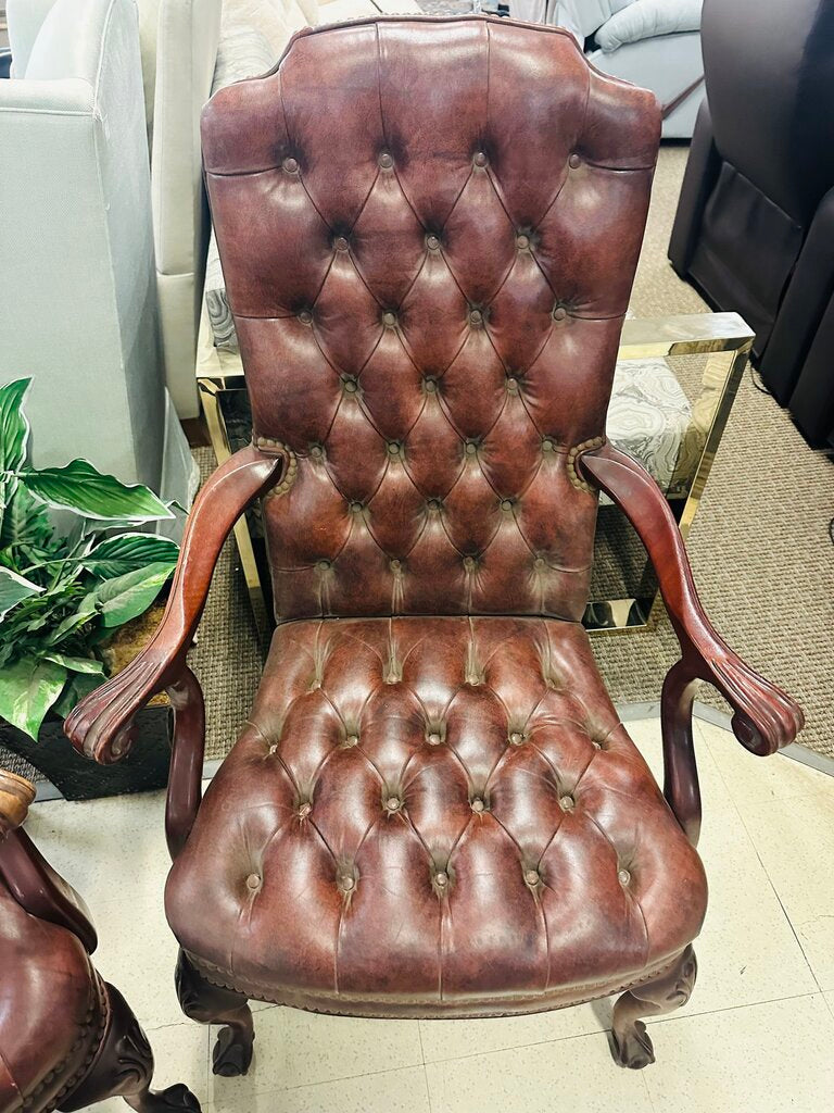 Schafer Bros. Chesterfield Chairs (pair)