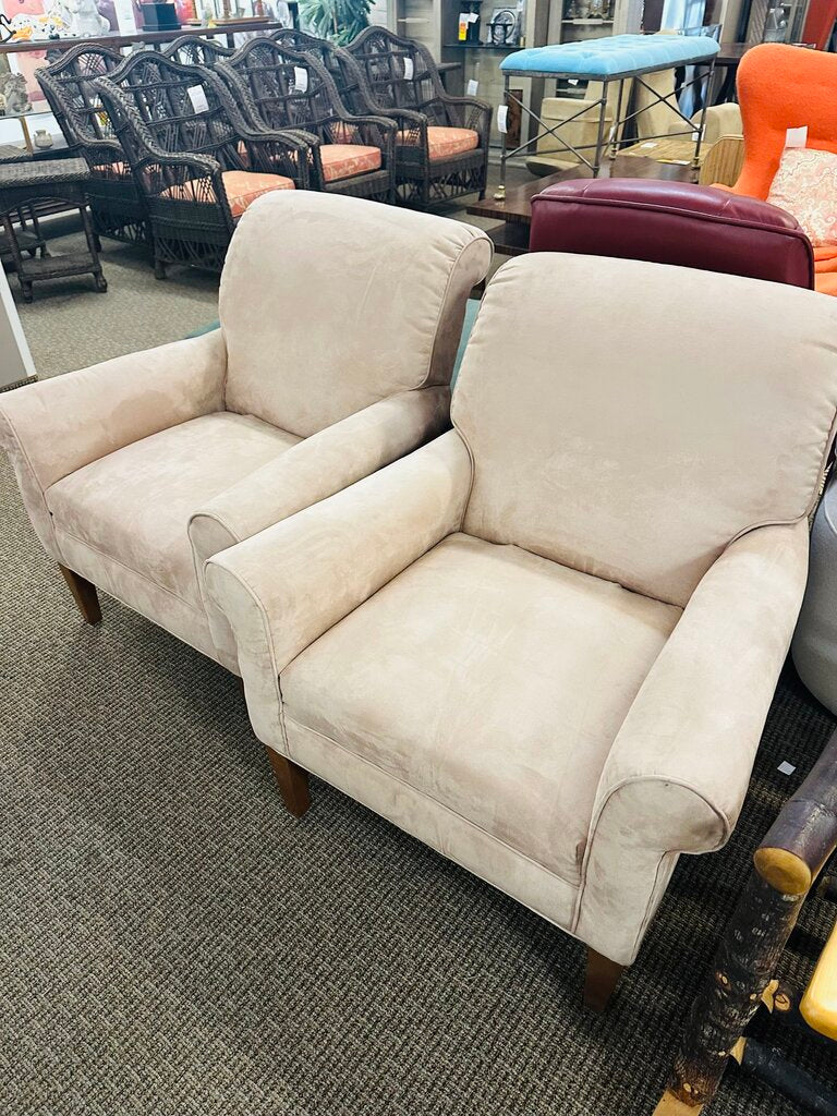 Flexsteel Suede Armchair Orig $1000