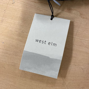 West Elm Regal Blue Velvet Pillow Cover 20"