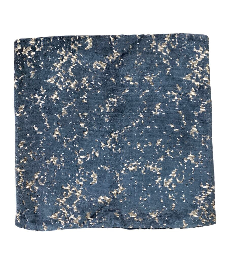 West Elm Regal Blue Pillow Cover Velvet 20 Inch