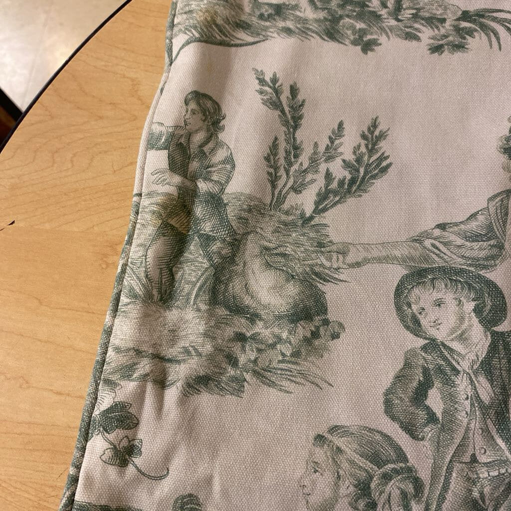 Maison d' Hermine "The Miller" Green 20" Pillow Cover