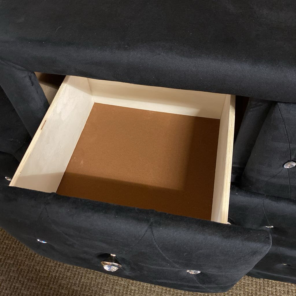Galaxy Home Tufted Velvet Dresser Orig $826 (60x16x38)