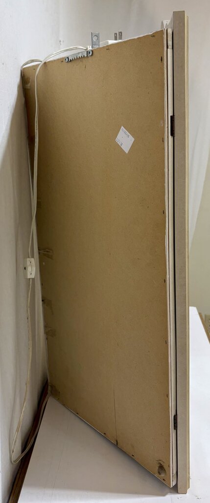 Bombay Co. White Wood & Glass Shelf Corner Cabinet w/ Light by Miss Daisy's Consignment & Auction House