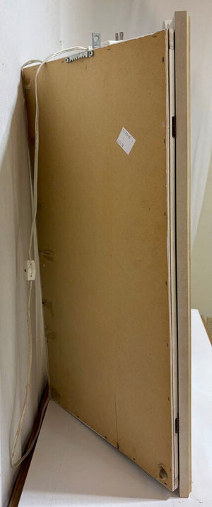 Bombay Co. White Wood & Glass Shelf Corner Cabinet w/ Light by Miss Daisy's Consignment & Auction House