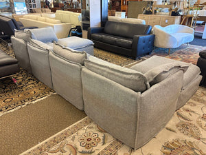 Anahei 4 Seater Ash Sectional Sofa (6Pcs)