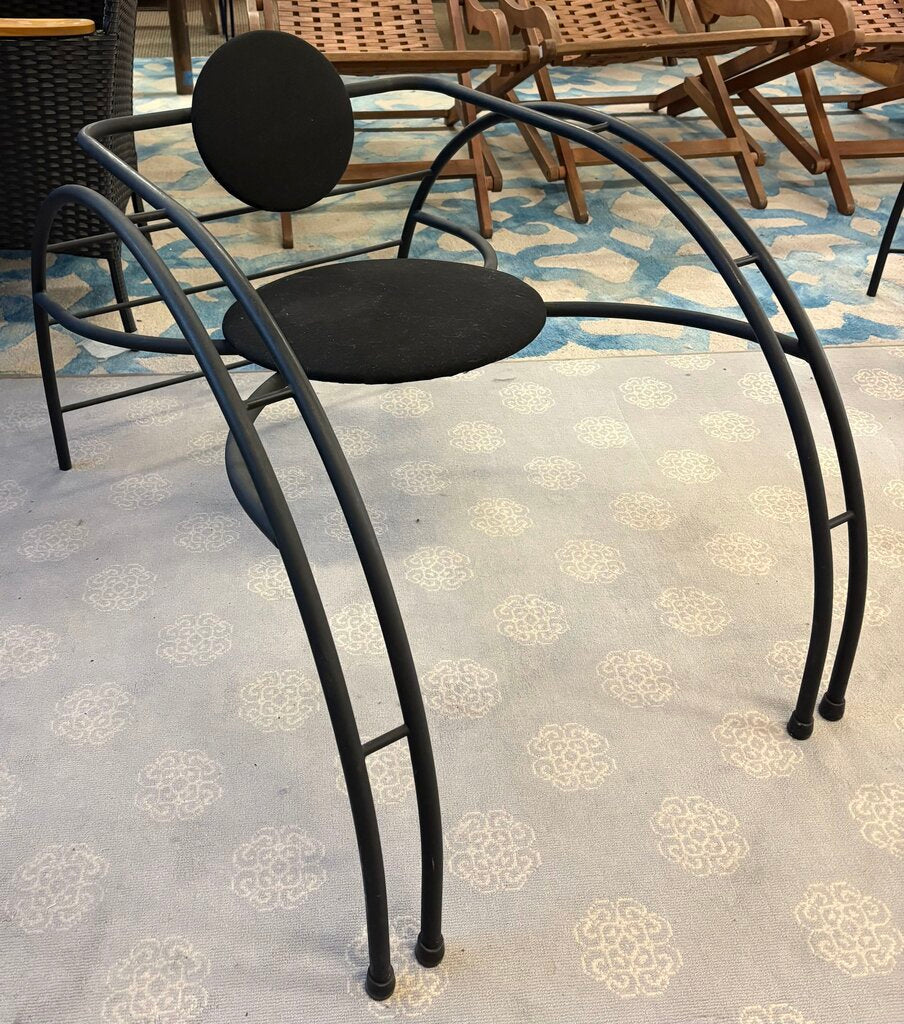 MCM Les Amisca Style Black Spider Chair