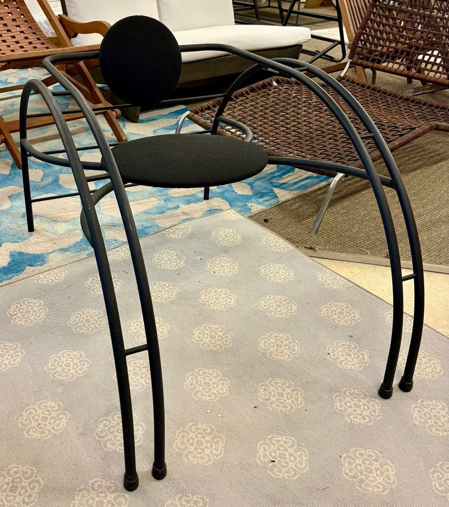 MCM Les Amisca Style Black Spider Chair
